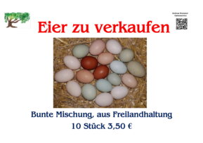 Eier Verkauf von Gartenservice Andreas Brummer